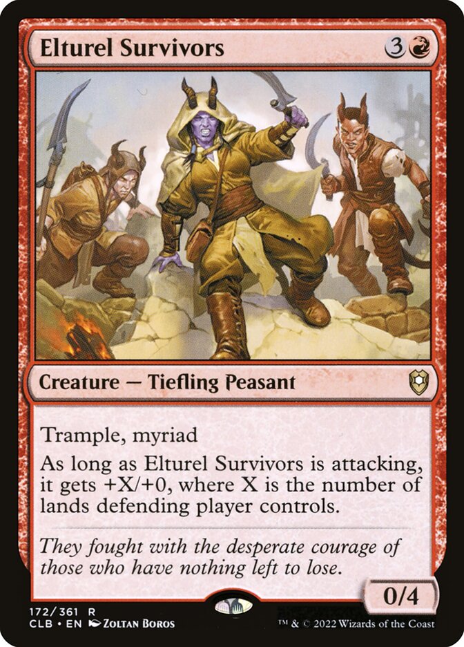 Elturel Survivors 172 (Commander Legends: Battle for Baldur's Gate)  | Chromatic Games