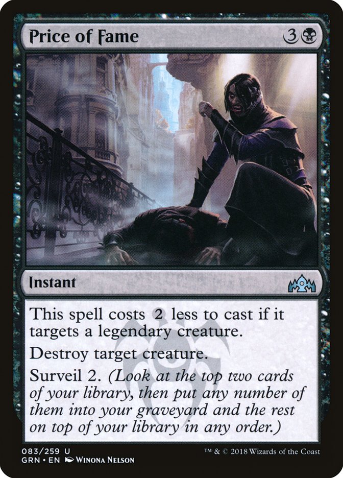 Price of Fame 83/259 (Guilds of Ravnica)  - Foil | Chromatic Games