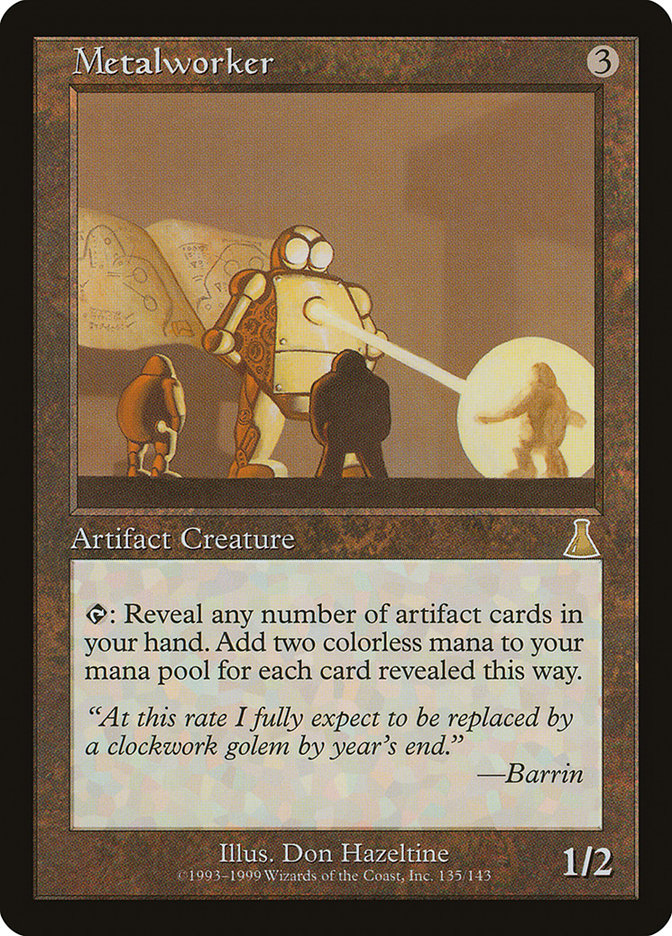 Metalworker 135/143 (Urza's Destiny)  | Chromatic Games