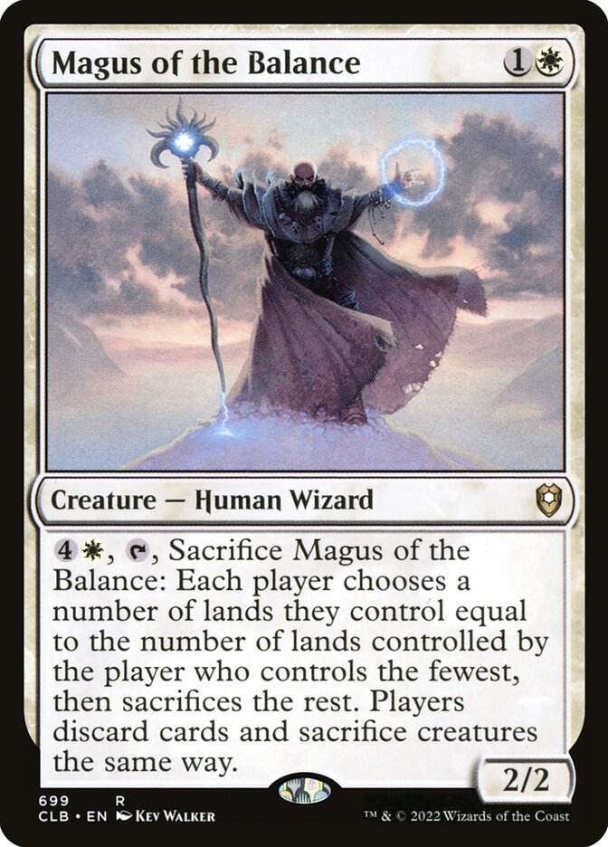 Magus of the Balance 699 (Commander Legends: Battle for Baldur's Gate)  | Chromatic Games