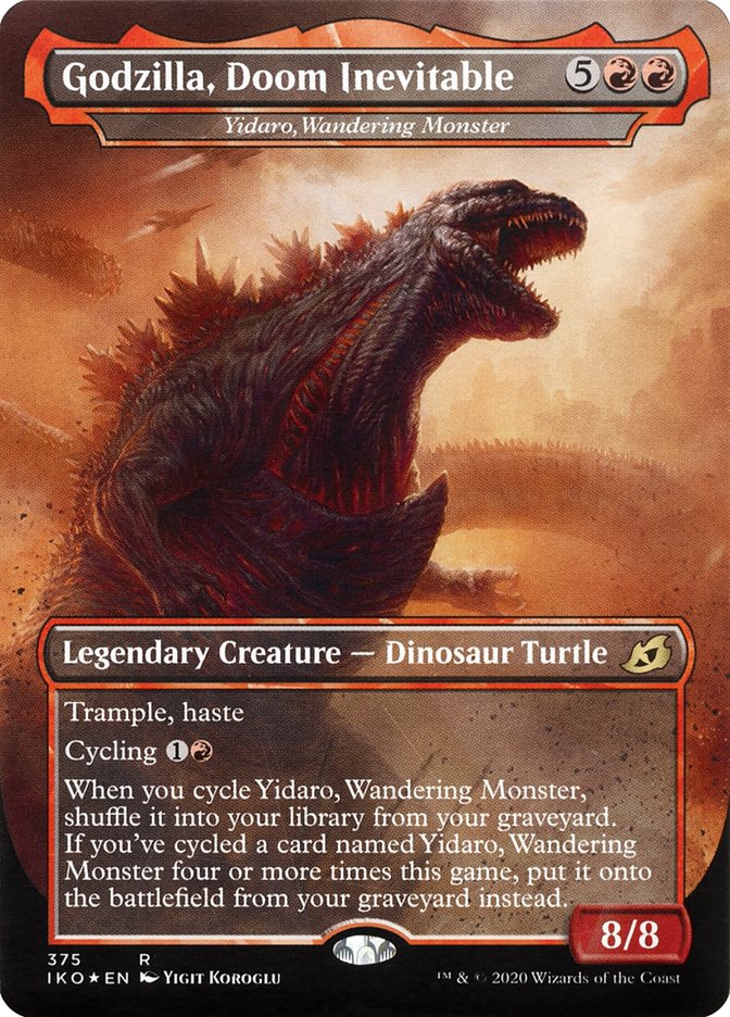 Godzilla, Doom Inevitable - Yidaro, Wandering Monster 375/274 (Ikoria: Lair of Behemoths)  | Chromatic Games