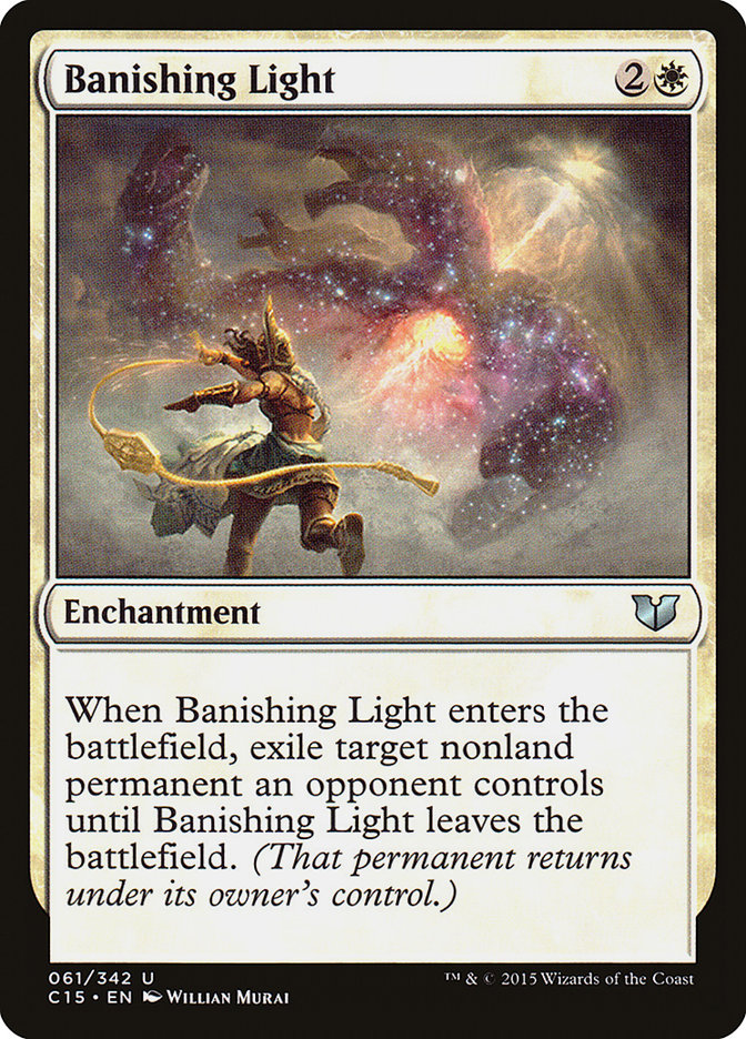 Banishing Light 61/342 (Commander 2015)  | Chromatic Games