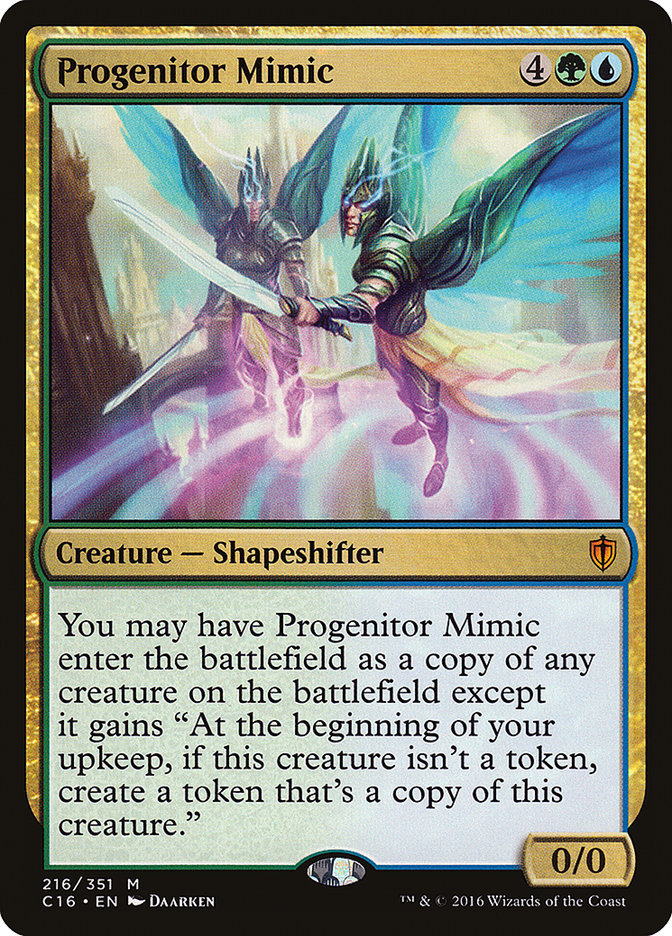 Progenitor Mimic 216/351 (Commander 2016)  | Chromatic Games