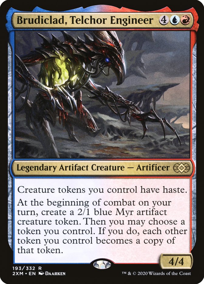 Brudiclad, Telchor Engineer 193/332 (Double Masters)  - Foil | Chromatic Games