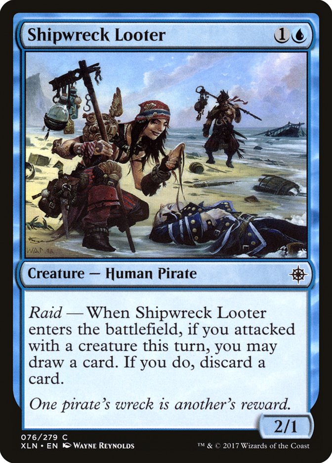 Shipwreck Looter 76/279 (Ixalan)  | Chromatic Games