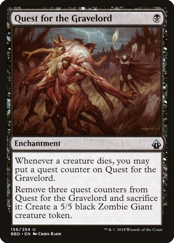 Quest for the Gravelord 156/254 (Battlebond)  | Chromatic Games