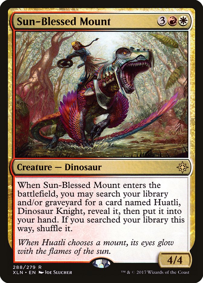 Sun-Blessed Mount 288/279 (Ixalan)  | Chromatic Games