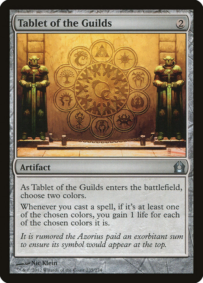 Tablet of the Guilds 235/274 (Return to Ravnica)  | Chromatic Games