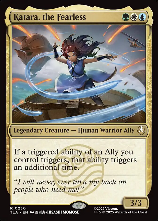 Katara, the Fearless 230 (Avatar: The Last Airbender)  | Chromatic Games