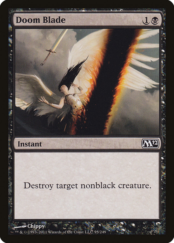 Doom Blade 95/249 (Magic 2012 (M12))  | Chromatic Games