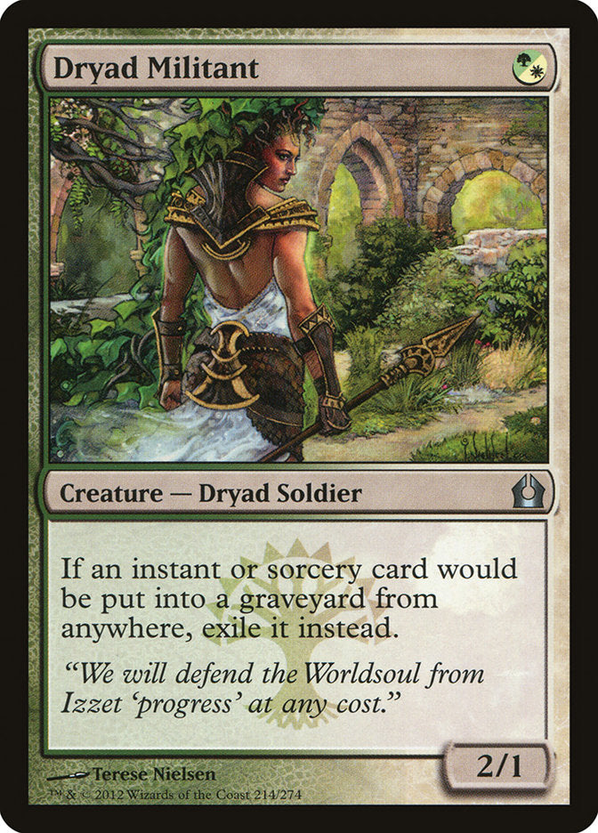 Dryad Militant 214/274 (Return to Ravnica)  | Chromatic Games
