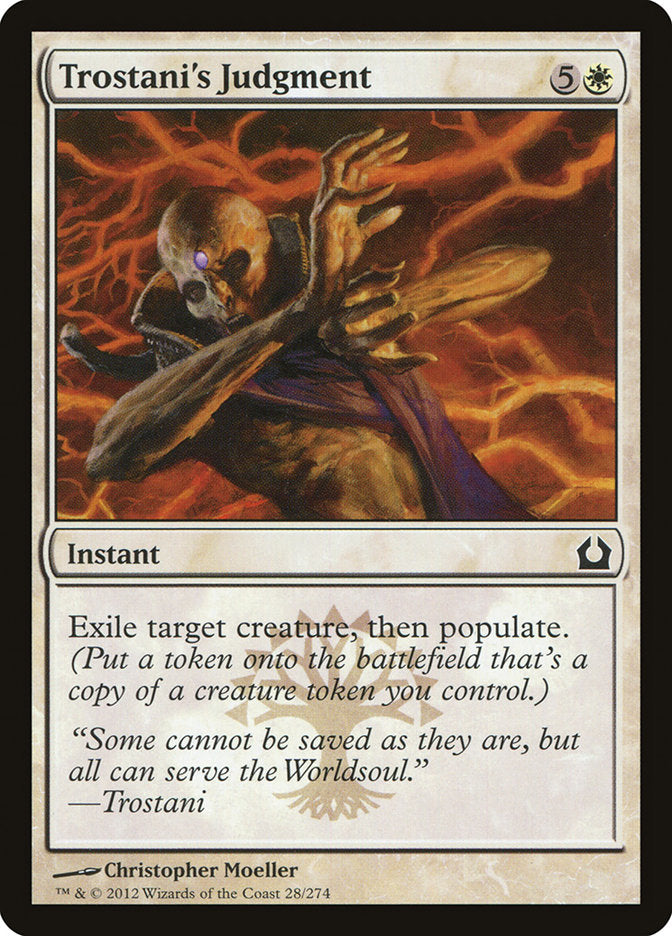 Trostani's Judgment 28/274 (Return to Ravnica)  | Chromatic Games