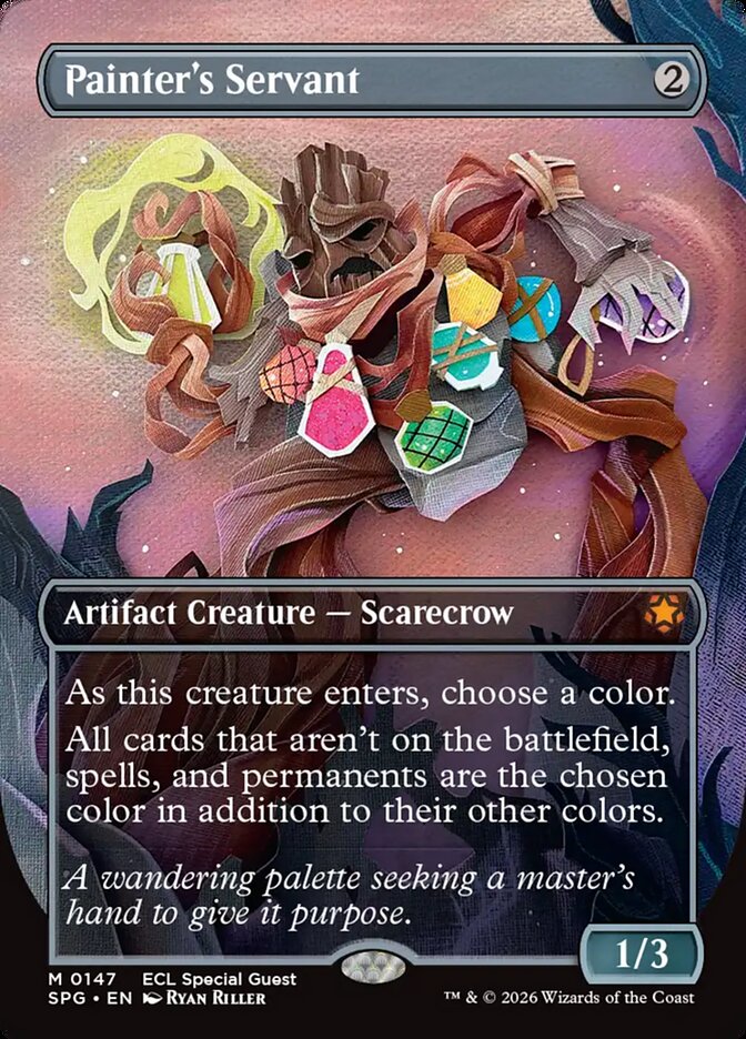 Painter's Servant 147/0 (Special Guests)  - Borderless Foil | Chromatic Games