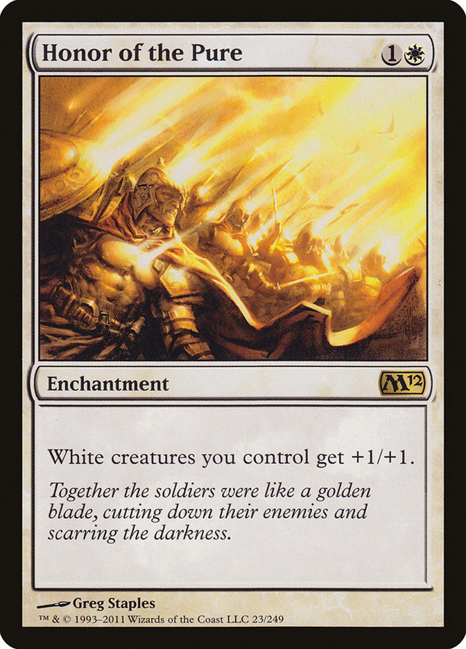 Honor of the Pure 23/249 (Magic 2012 (M12))  | Chromatic Games