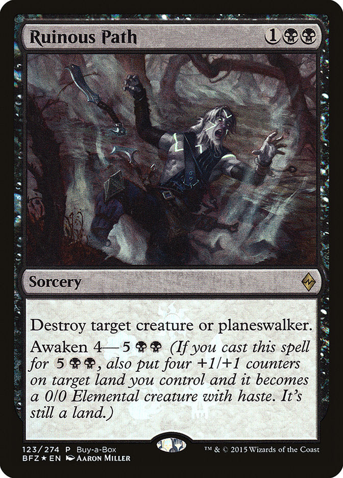 Ruinous Path 123 (Buy-A-Box Promos)  - Foil | Chromatic Games