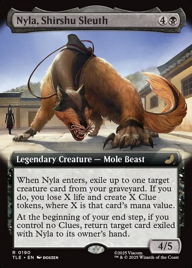 Nyla, Shirshu Sleuth 190/317 (Avatar: The Last Airbender: Eternal-Legal)  - Extended Art Foil | Chromatic Games