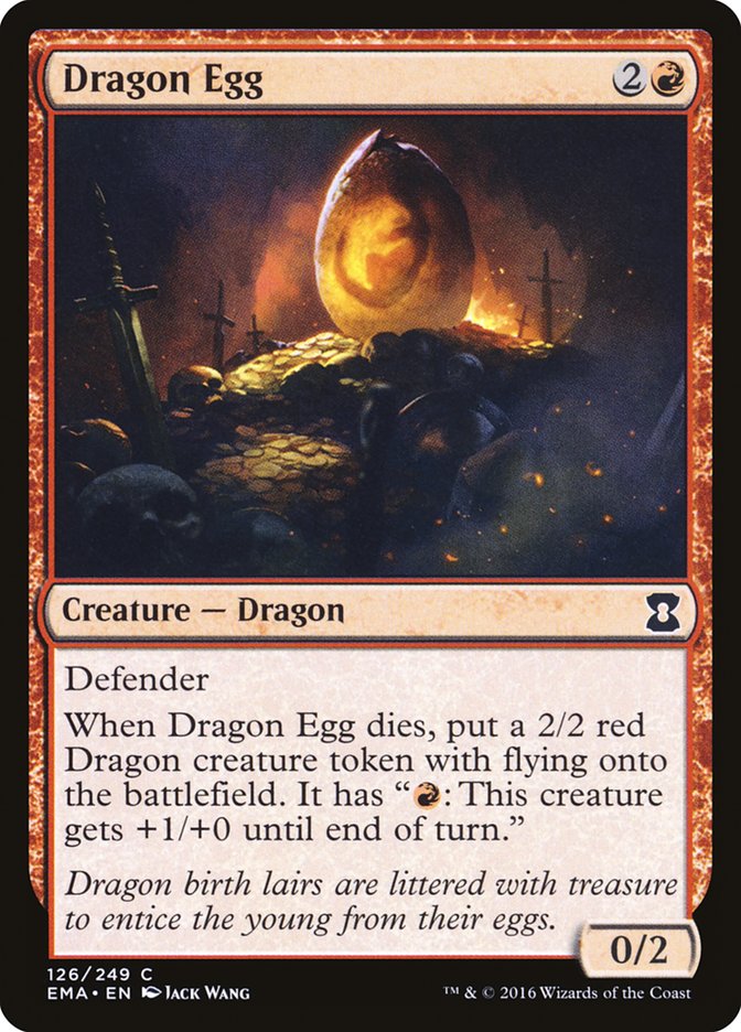 Dragon Egg 126/249 (Eternal Masters)  - Foil | Chromatic Games