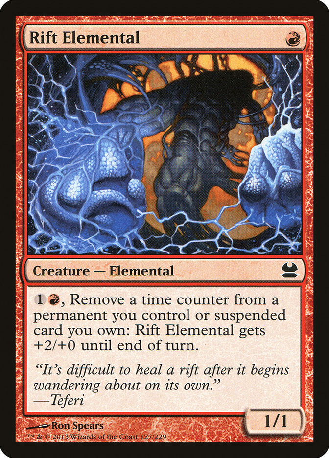 Rift Elemental 127/229 (Modern Masters)  | Chromatic Games