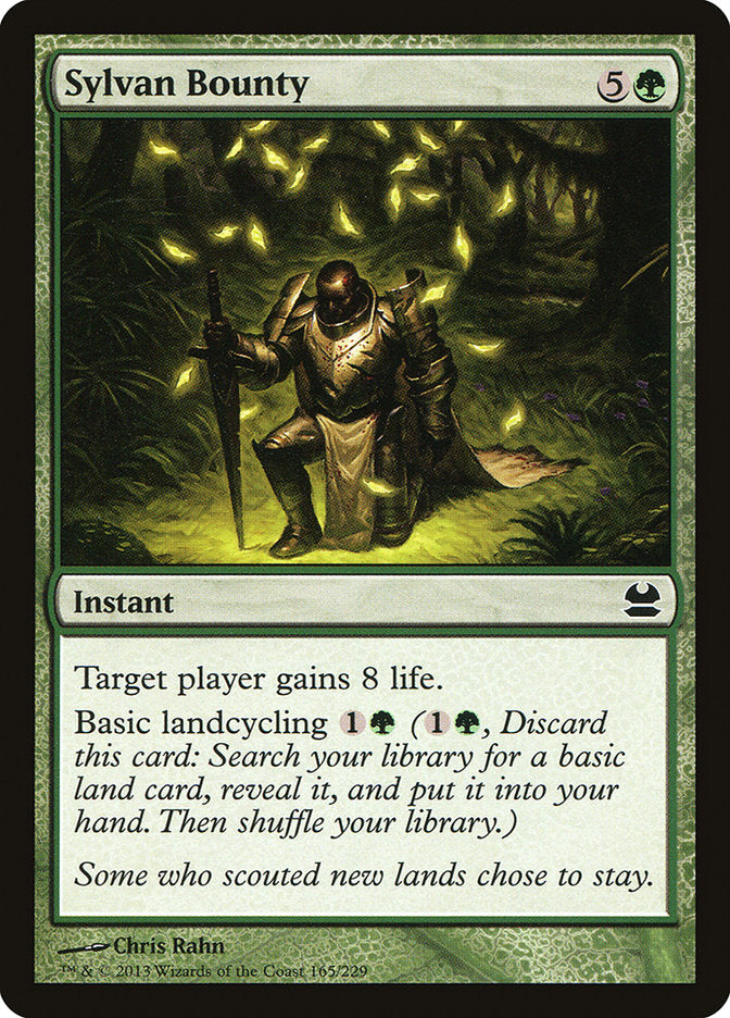 Sylvan Bounty 165/229 (Modern Masters)  - Foil | Chromatic Games
