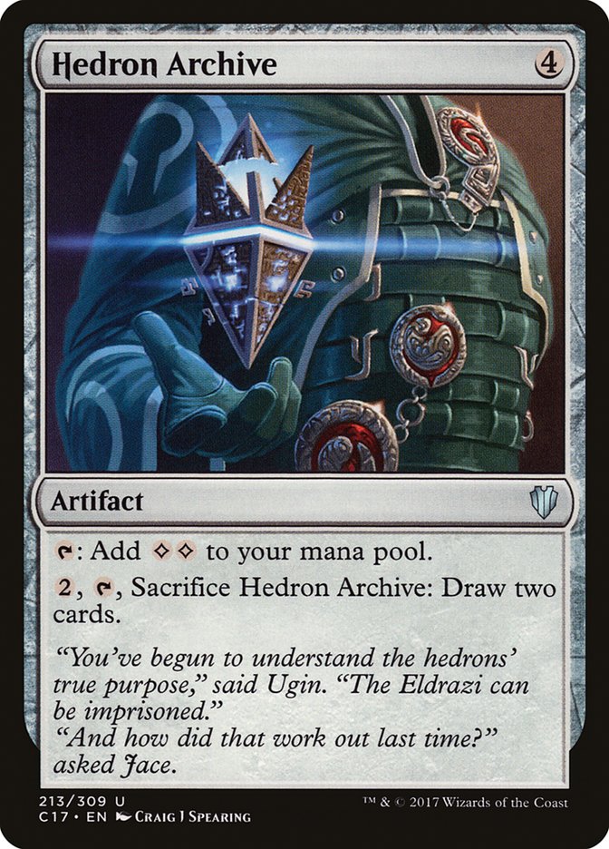 Hedron Archive 213/309 (Commander 2017)  | Chromatic Games