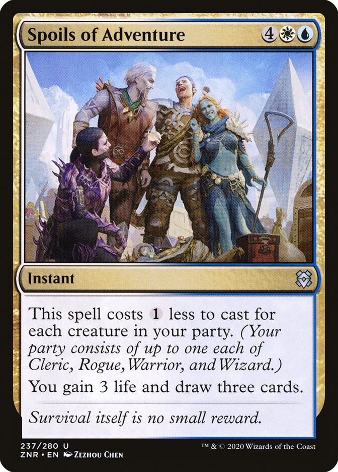 Spoils of Adventure 237/280 (Zendikar Rising)  | Chromatic Games