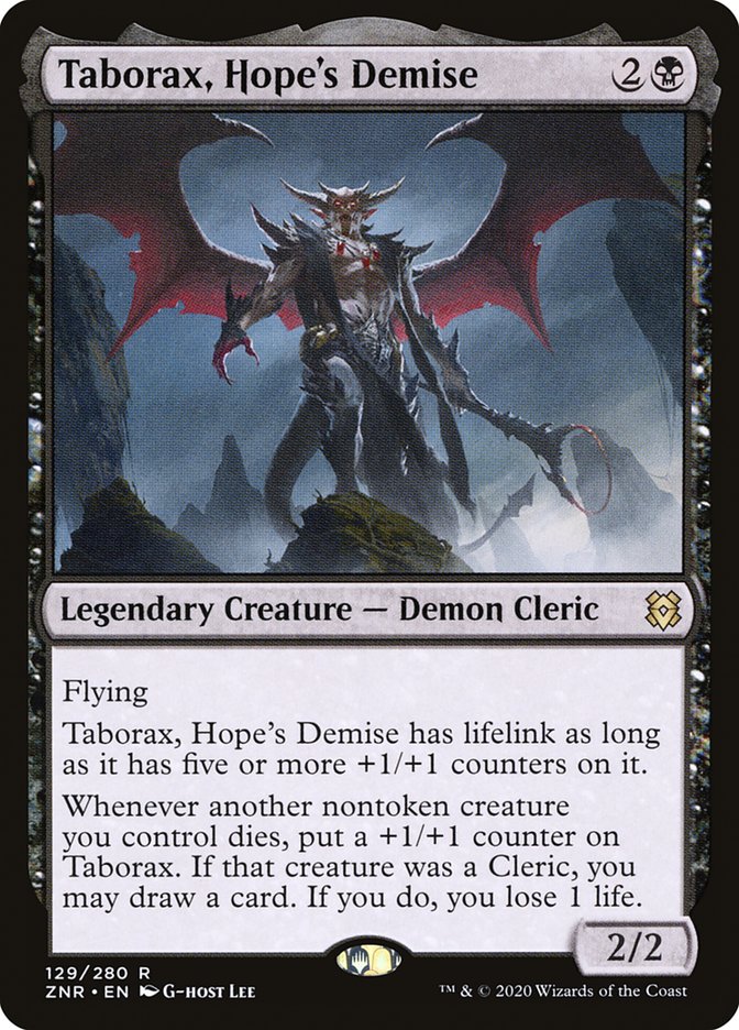 Taborax, Hope's Demise 129 (Zendikar Rising)  | Chromatic Games