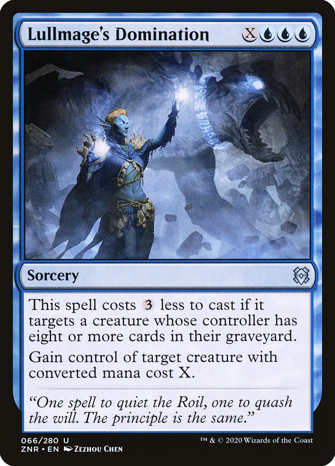 Lullmage's Domination 66/280 (Zendikar Rising)  | Chromatic Games