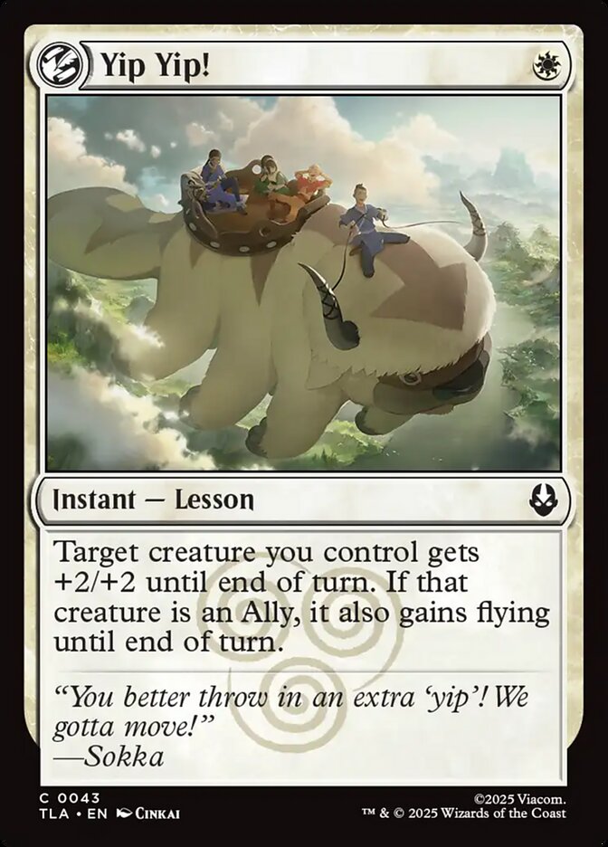 Yip Yip! 43/286 (Avatar: The Last Airbender)  | Chromatic Games