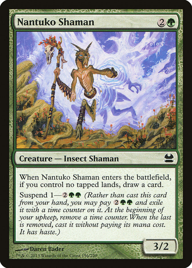 Nantuko Shaman 156/229 (Modern Masters)  | Chromatic Games