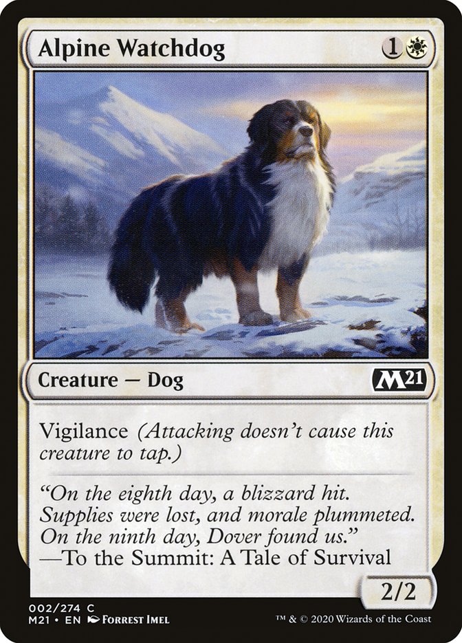 Alpine Watchdog 2 (Core Set 2021)  | Chromatic Games