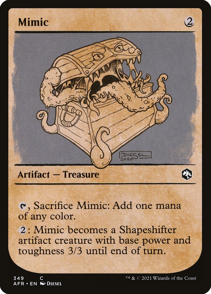 Mimic 349 (Adventures in the Forgotten Realms)  | Chromatic Games