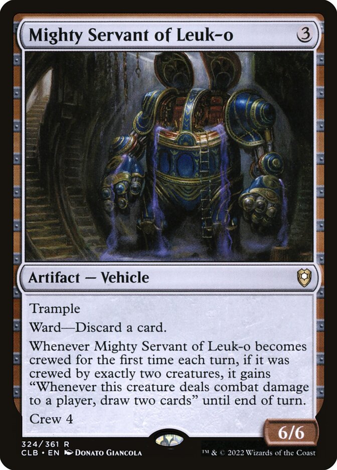Mighty Servant of Leuk-o 324 (Commander Legends: Battle for Baldur's Gate)  | Chromatic Games