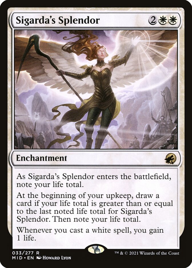 Sigarda's Splendor 33/277 (Innistrad: Midnight Hunt)  | Chromatic Games