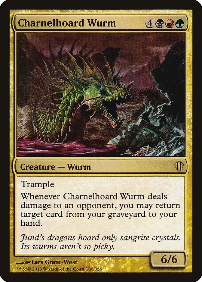 Charnelhoard Wurm 180/356 (Commander 2013)  | Chromatic Games