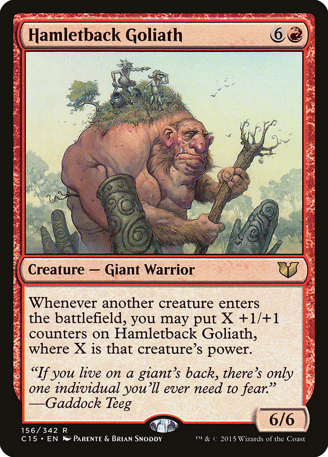 Hamletback Goliath 156/342 (Commander 2015)  | Chromatic Games