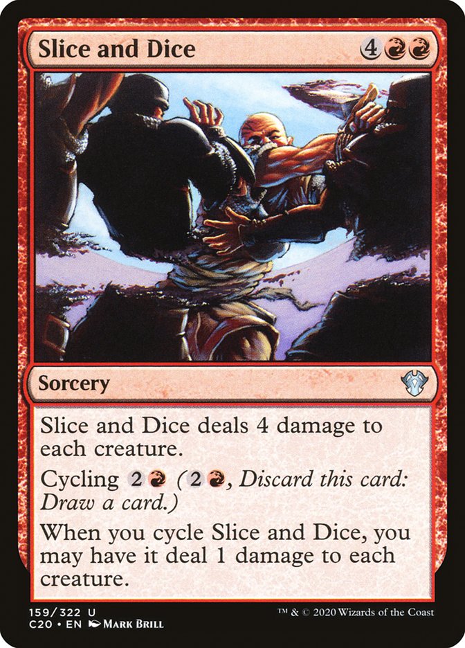 Slice and Dice 159/322 (Commander 2020)  | Chromatic Games
