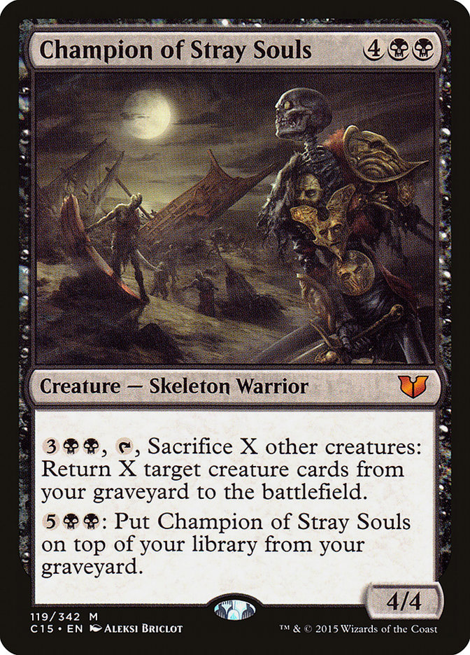 Champion of Stray Souls 119/342 (Commander 2015)  | Chromatic Games