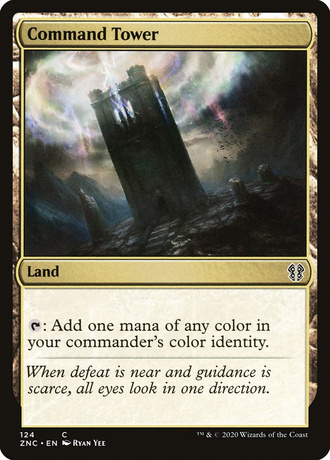 Command Tower 124/142 (Commander: Zendikar Rising)  | Chromatic Games