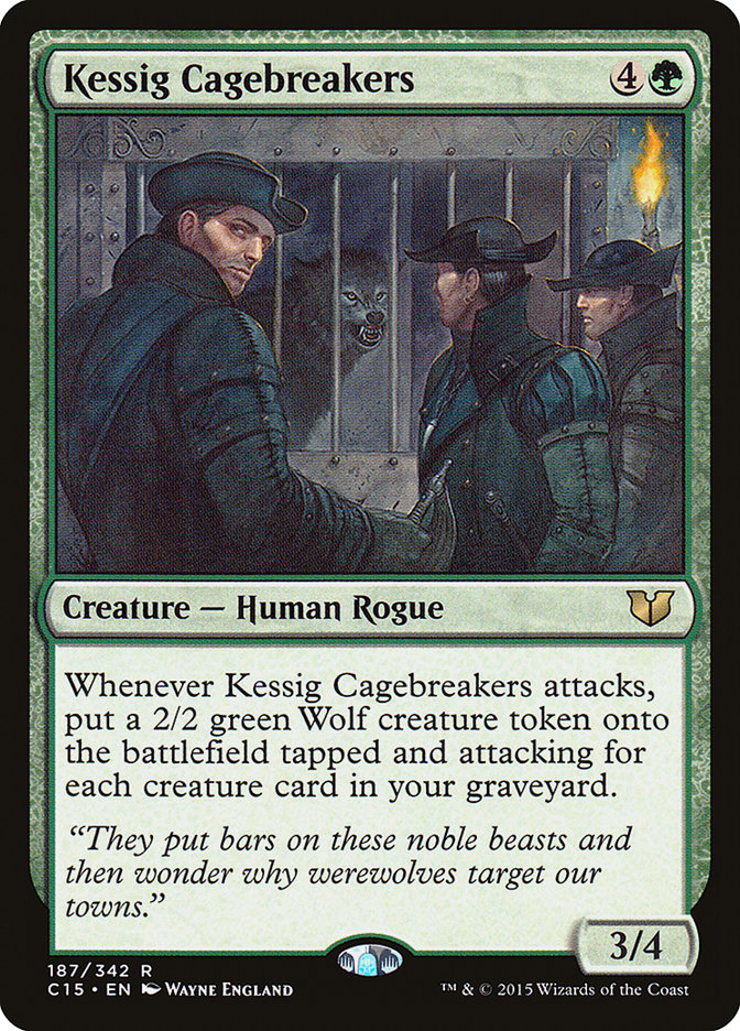 Kessig Cagebreakers 187/342 (Commander 2015)  | Chromatic Games