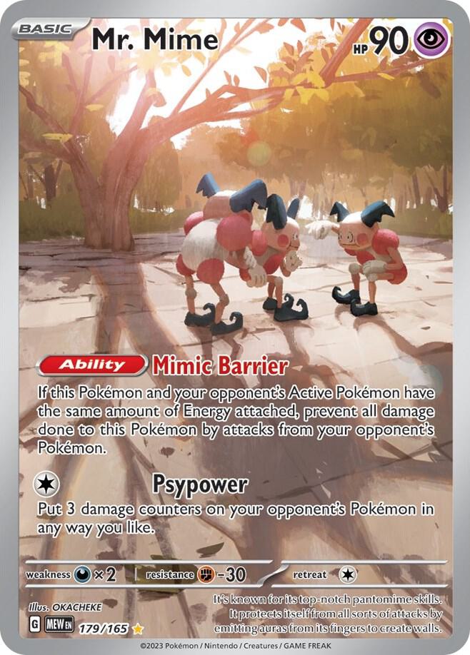 Mr. Mime 179/165 (SV: Scarlet & Violet 151)  - Holofoil | Chromatic Games