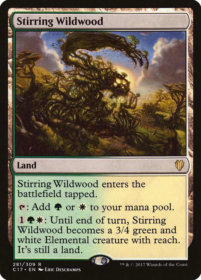 Stirring Wildwood 281/309 (Commander 2017)  | Chromatic Games