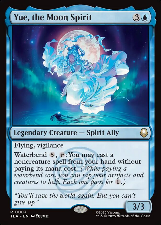 Yue, the Moon Spirit 83/286 (Avatar: The Last Airbender)  | Chromatic Games