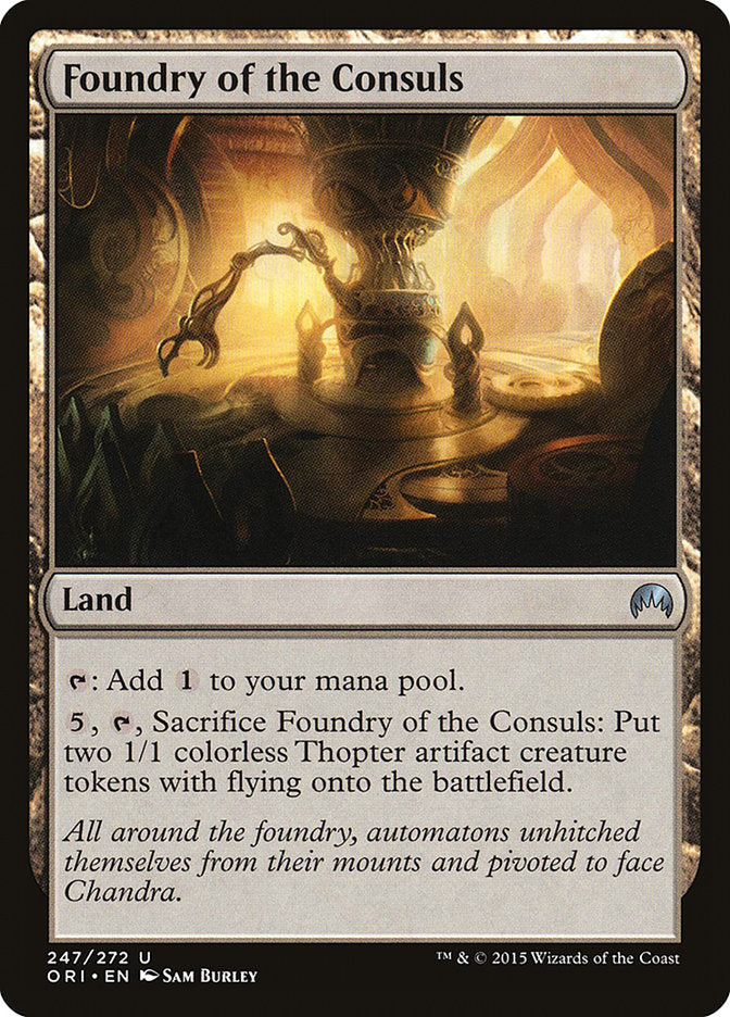 Foundry of the Consuls 247/272 (Magic Origins)  | Chromatic Games