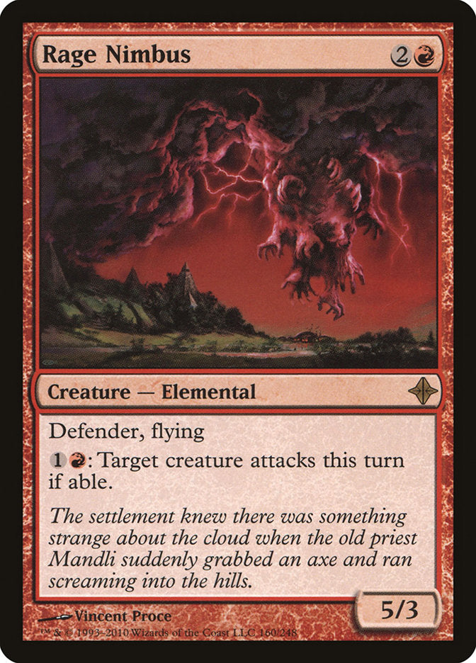 Rage Nimbus 160/248 (Rise of the Eldrazi)  | Chromatic Games
