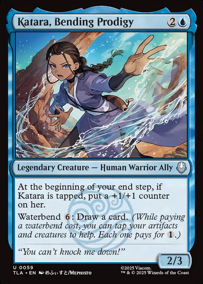 Katara, Bending Prodigy 59/286 (Avatar: The Last Airbender)  | Chromatic Games