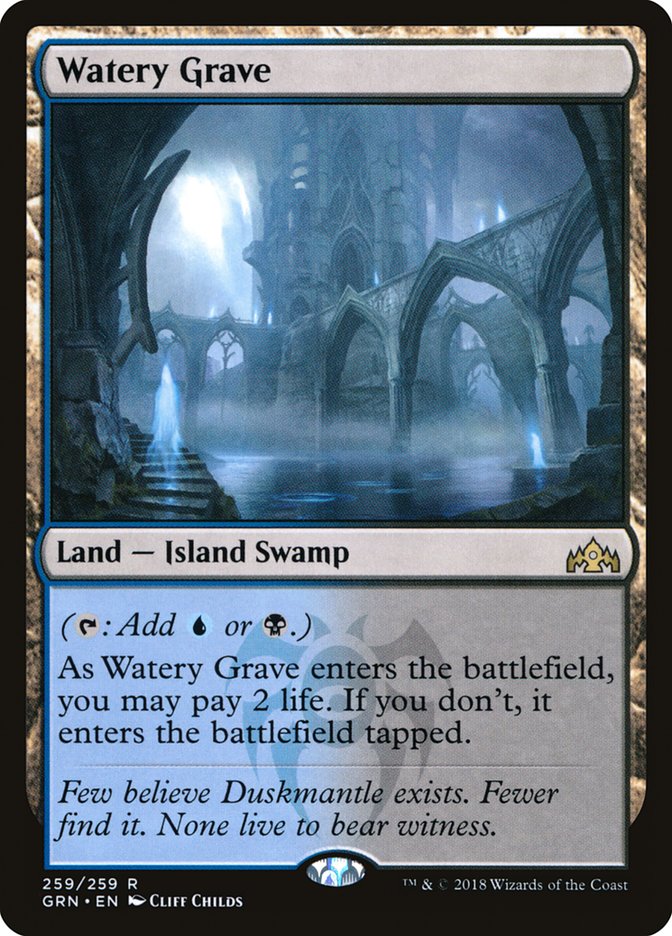 Watery Grave 259/259 (Guilds of Ravnica)  | Chromatic Games