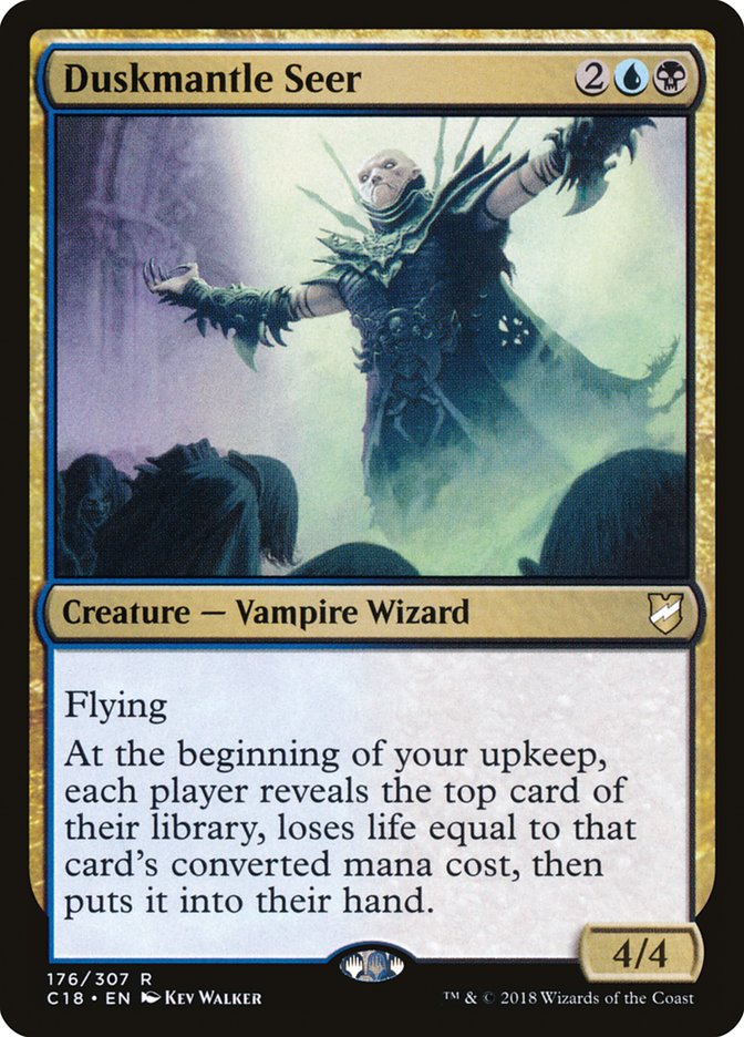 Duskmantle Seer 176/307 (Commander 2018)  | Chromatic Games