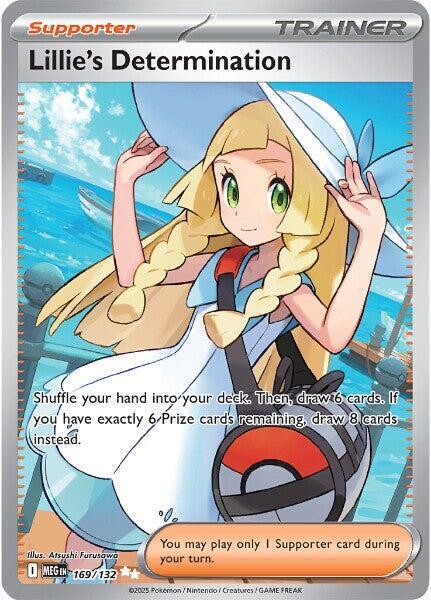 Lillie's Determination 169/132 (ME01: Mega Evolution)  - Holofoil | Chromatic Games