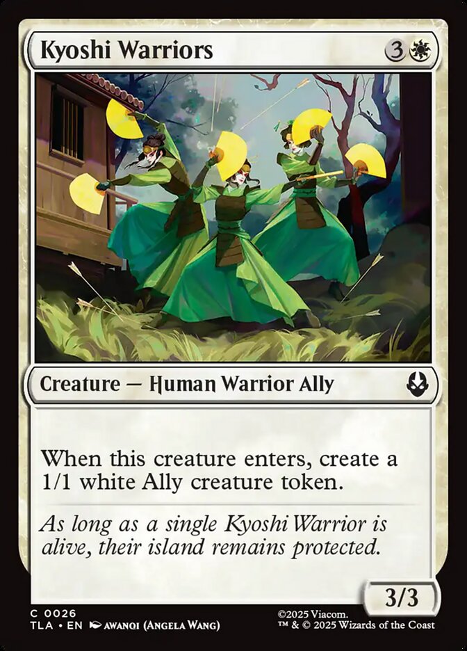 Kyoshi Warriors 26/286 (Avatar: The Last Airbender)  | Chromatic Games