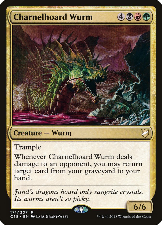 Charnelhoard Wurm 171/307 (Commander 2018)  | Chromatic Games